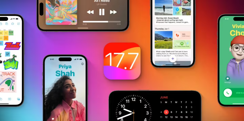 融安苹果手机维修分享苹果 iOS / iPadOS 17.7.1 正式版推送 
