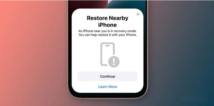 融安苹果手机维修分享iOS 18无线恢复功能可用另一部iPhone恢复变砖的iPhone 16 